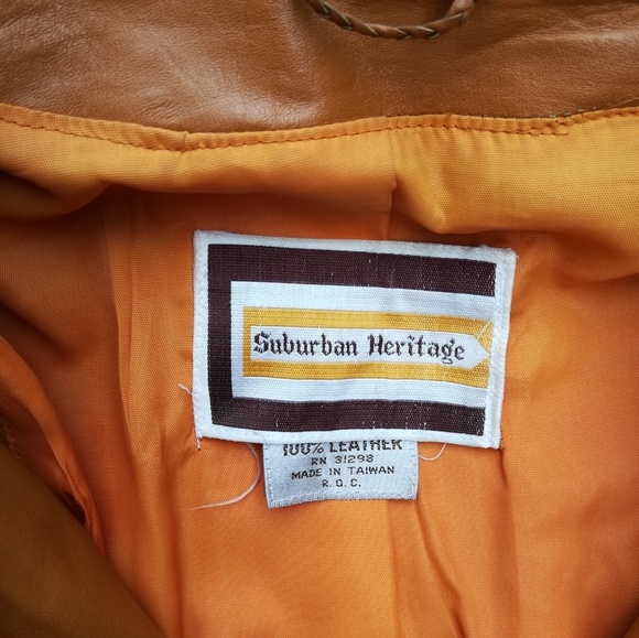 Vintage Leather Coat - Picture 8 of 8